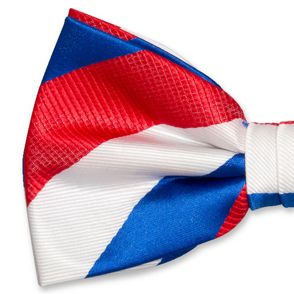  Rot/weiß/blau Herrenfliege (2)