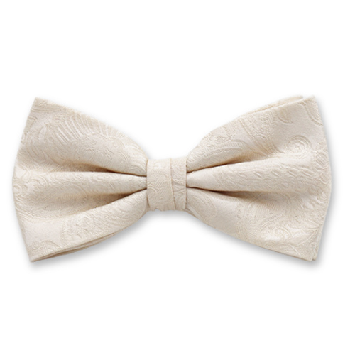 Ecru Hochzeitsschleife Paisley (1)