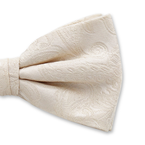 Ecru Hochzeitsschleife Paisley (2)