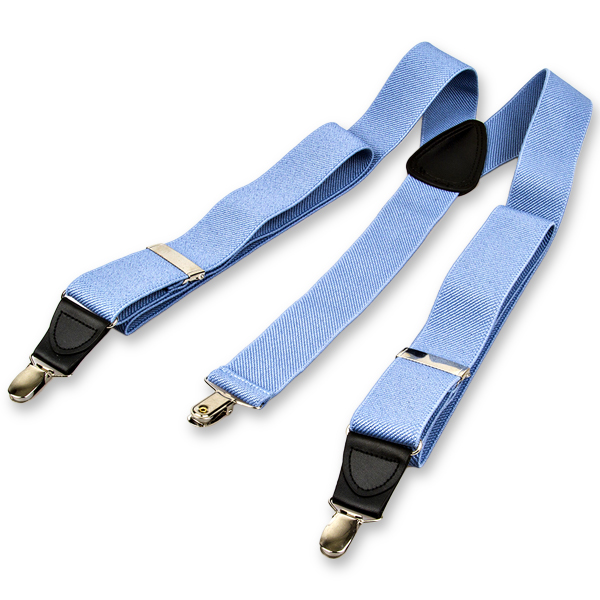 Hellblaue Hosenträger (2)