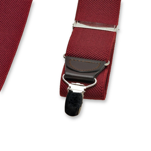 Dunkelrote Hosenträger (2)