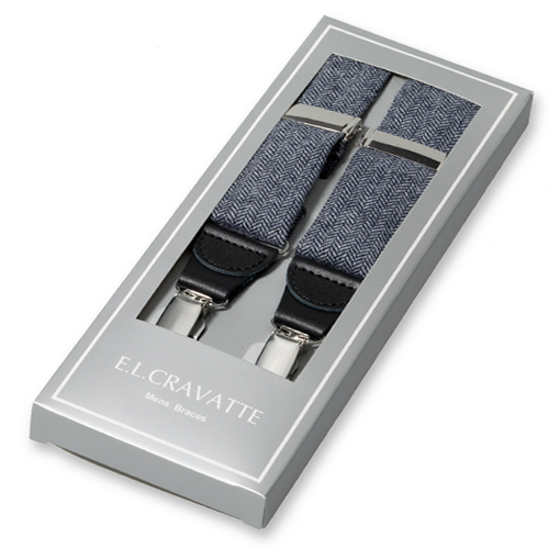 Blauer Hosenträger Woll (1)