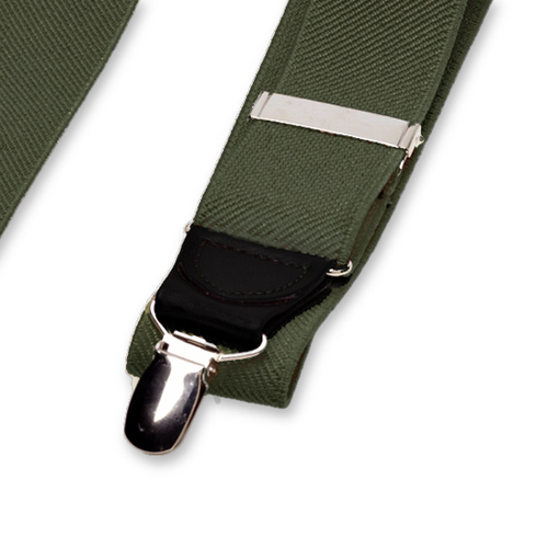 Dunkelgrün Hosenträger (3)