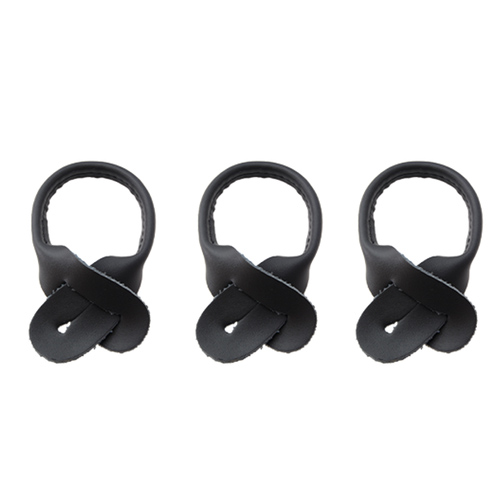 Schwarze Lederschlaufen (1)