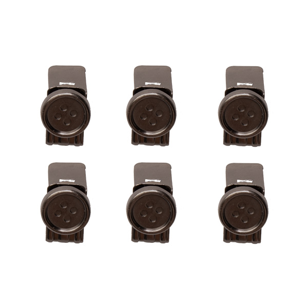 Lose Knöpfe für Hosenträger - Antikes Silber (1)