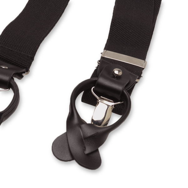 Luxuriöse schwarze Hosenträger (2)