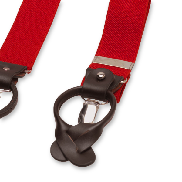 Luxuriöse rote Hosenträger (3)