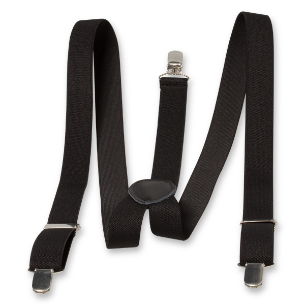 Schwarze Hosenträger für Damen (2)