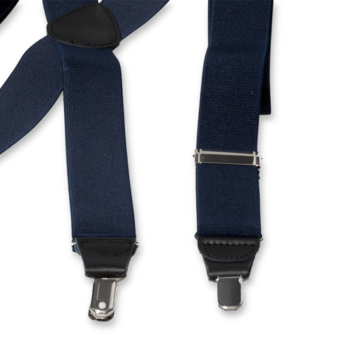 Dunkelblaue Hosenträger X-Form (3)