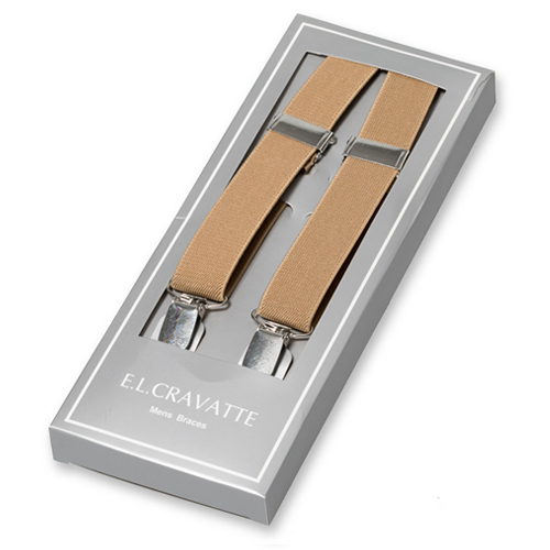 Beige Hosenträger für Kinder (1)