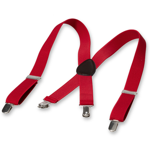 Rote Hosenträger für Kinder (2)