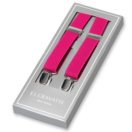 Fuchsia Hosenträger für Kinder (1)