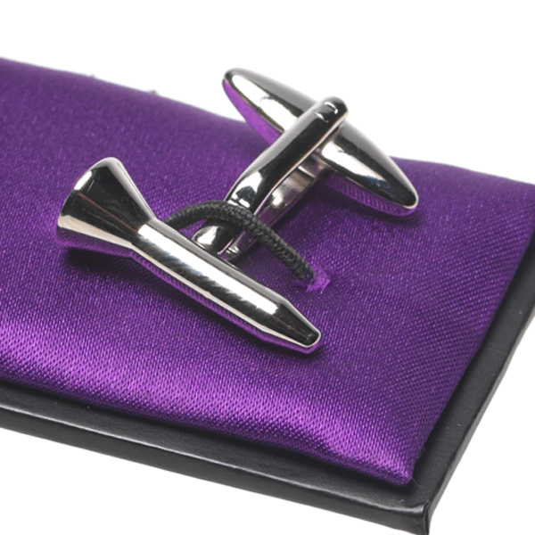 Golfball und Tee Manschettenknöpfe (3)