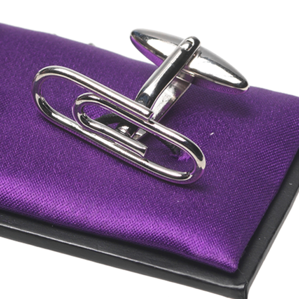 Büroklammer Manschettenknöpfe (2)