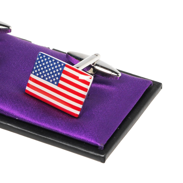 Amerikanische Fahne Manschettenknöpfe (2)
