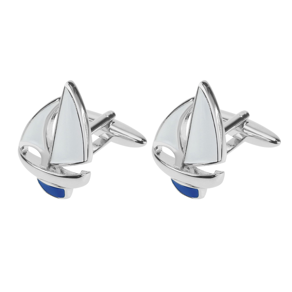 Manschettenknöpfe Segelboot (1)