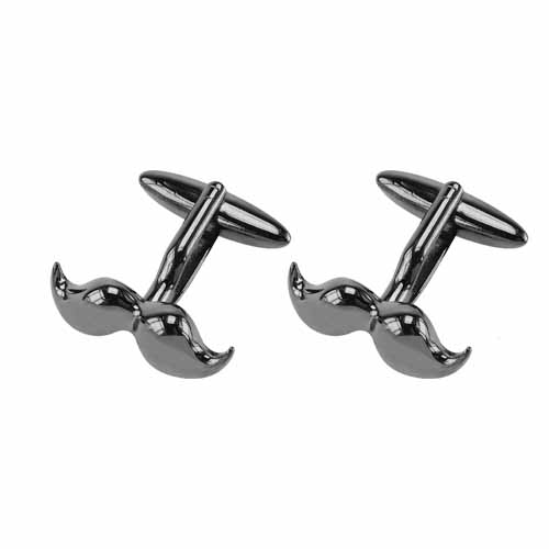 Manschettenknöpfe Schnurrbart (1)