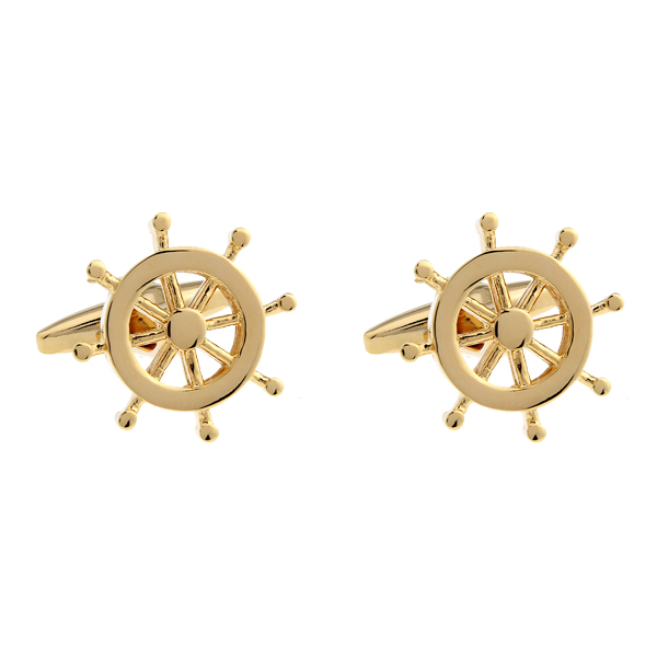 Ruder Manschettenknöpfe - Goldfarben (1)