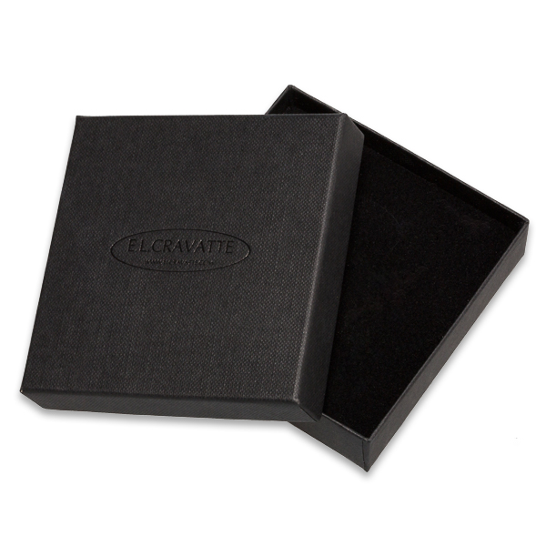 Beige Manschettenknöpfe - karo (2)