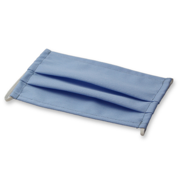 Stoffmaske für Kinder - Hellblau (1)