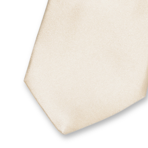 Off-white Satin Krawatte (2)