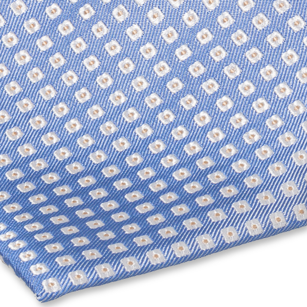  Hellblaue Krawatte mit Motiv (2)