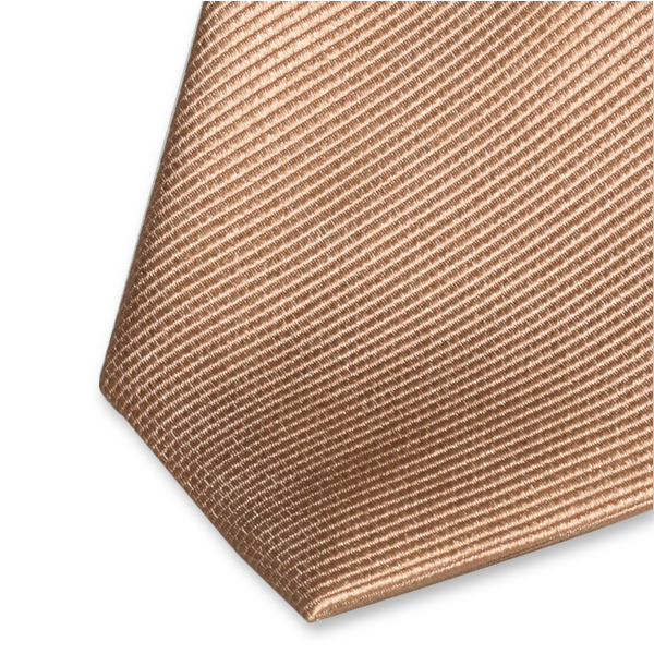 Schmale Krawatte Beige (2)