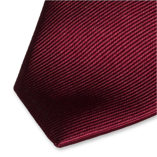 Schmale Krawatte Dunkelrot (2)