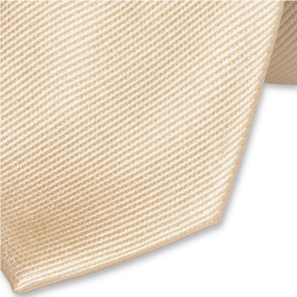 Schmale Krawatte Ecru (2)