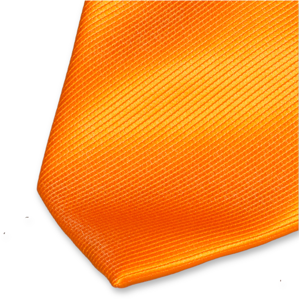 Polyester-Krawatte orange (2)