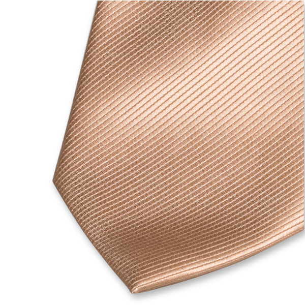 Polyester-Krawatte beige (2)