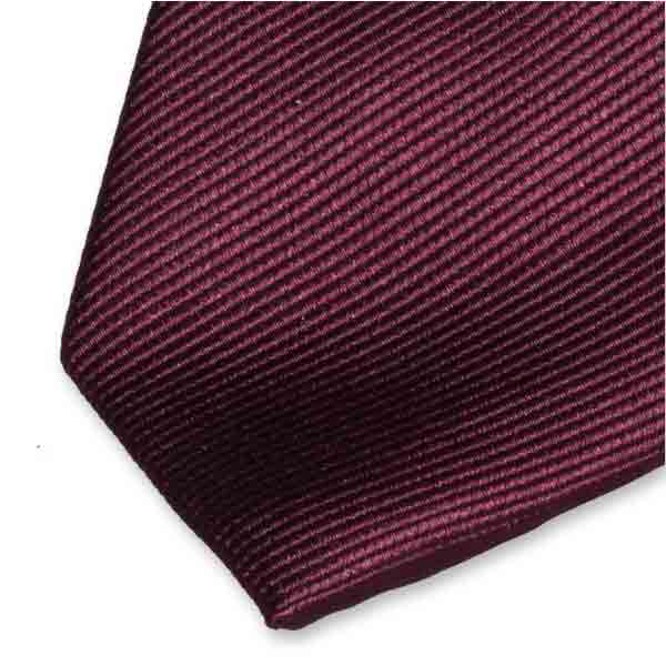 Schmale Krawatte Aubergine (2)