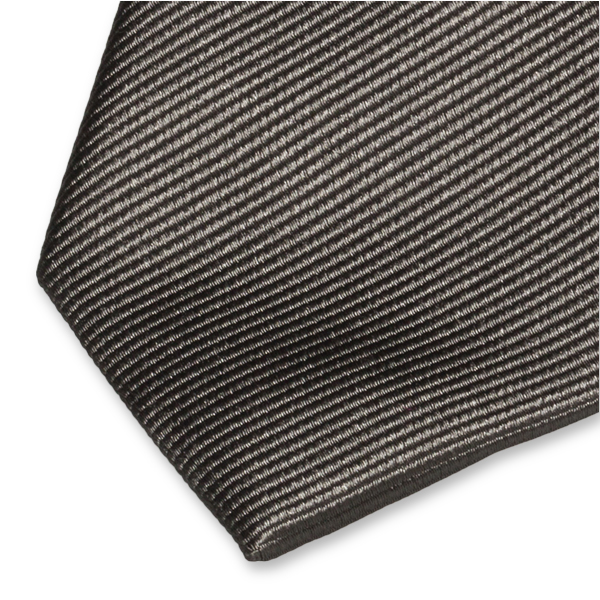 Schmale Krawatte Anthrazit (2)