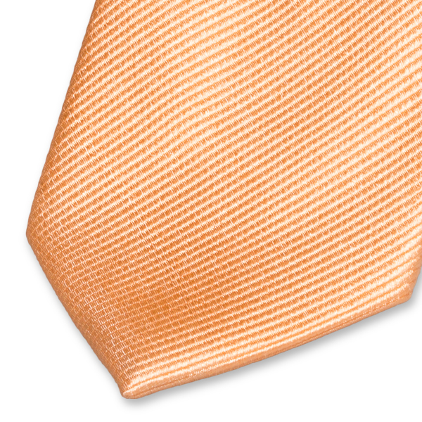 Schmale Krawatte Pfirsich (2)