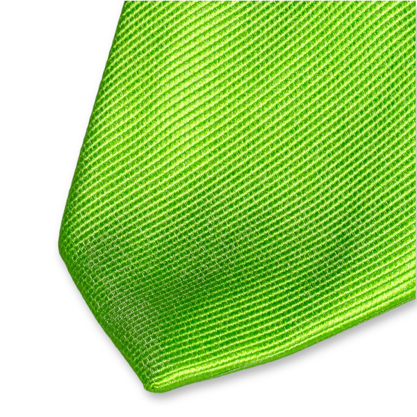 Apfelgrüne Krawatte XL (2)