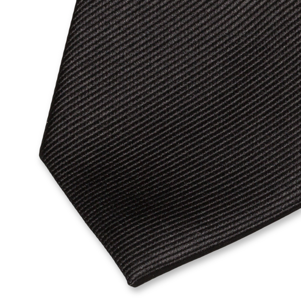 Schwarze Krawatte XL (2)