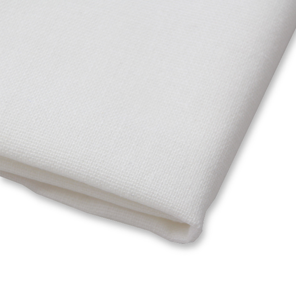 Weiße Leinen Einstecktuch (3)