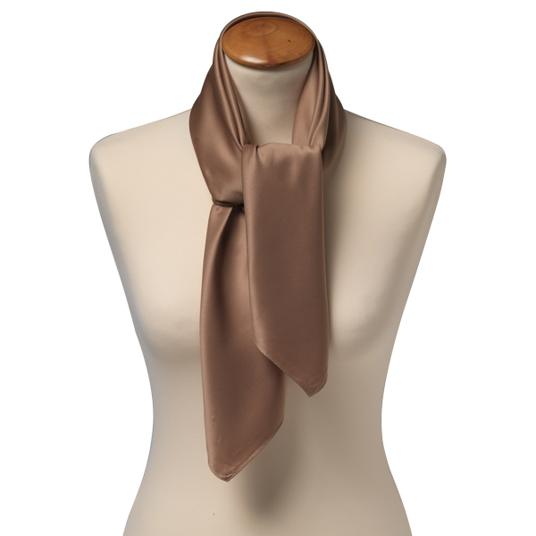 Beige Damentuch Polyester - Viereckig (2)