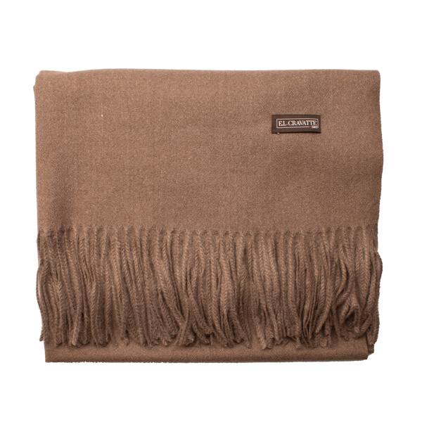 Kamelfarbener Winterschal (1)