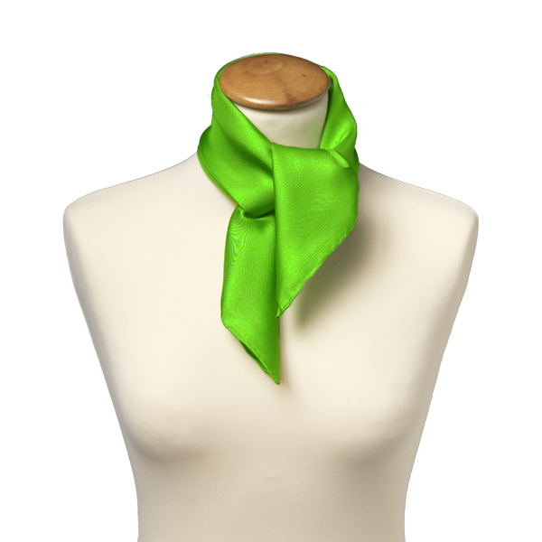 Apfelgrünes Nickituch - Viereckig (2)