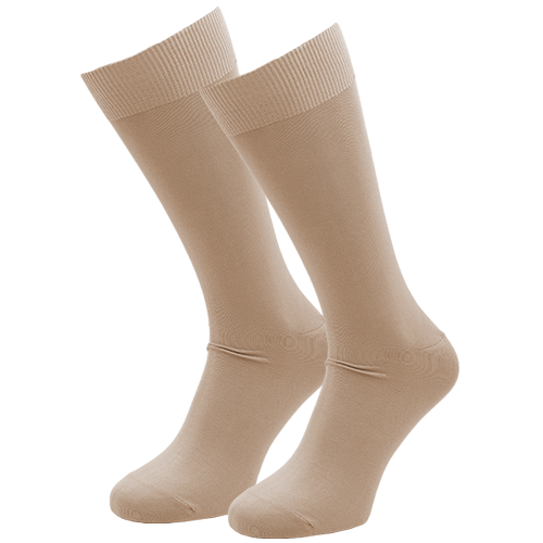 Socken Beige - Luxuriöse (1)