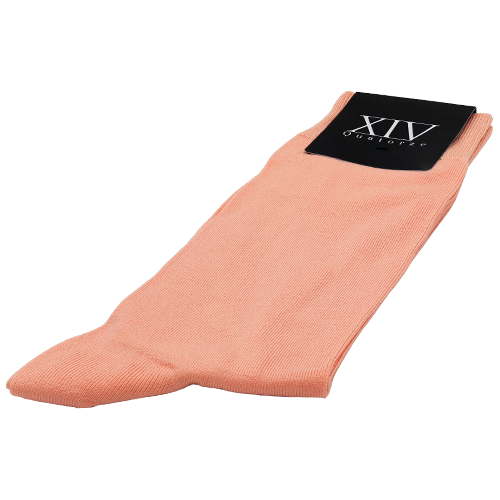 Socken Lachsrosa - Luxuriöse (2)