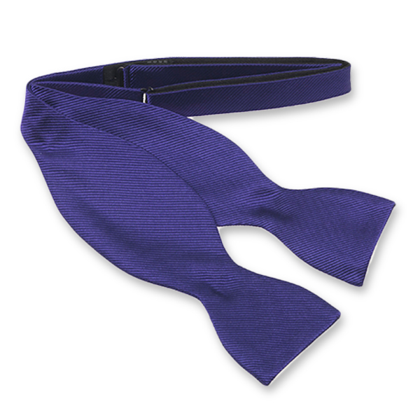 Violette Fliege zum Selberbinden (1)