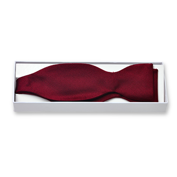 Bordeaux Fliege zum Selberbinden (2)