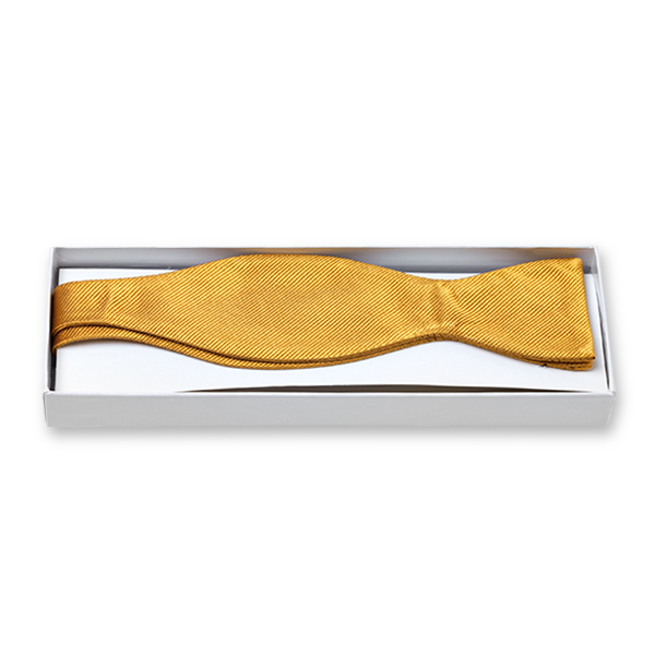 Ockergelbe Fliege zum Selberbinden (2)