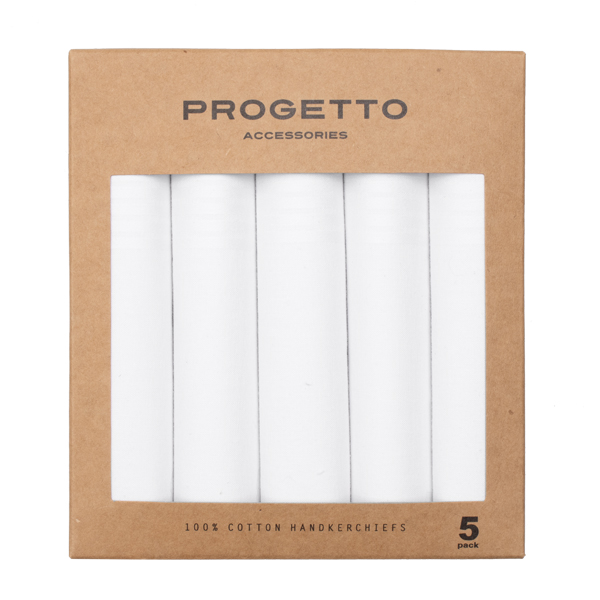 Herrentaschentücher - Weiß (1)