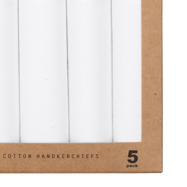 Herrentaschentücher - Weiß (2)