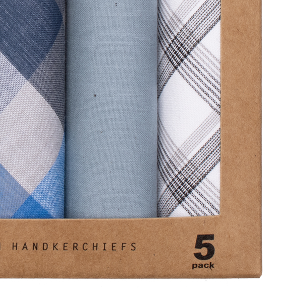 Herrentaschentücher - Blau (2)