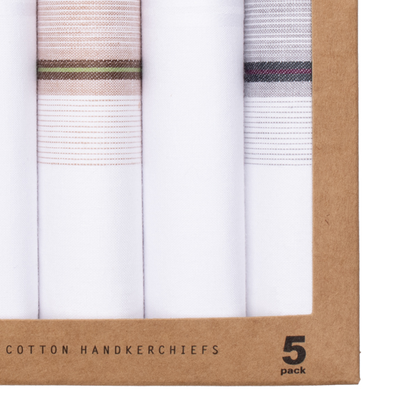 Herrentaschentücher - Weiß Variante (2)