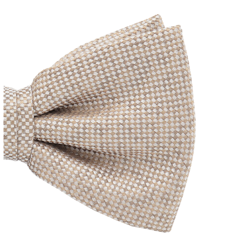 Beige Fliege Two-tone (2)